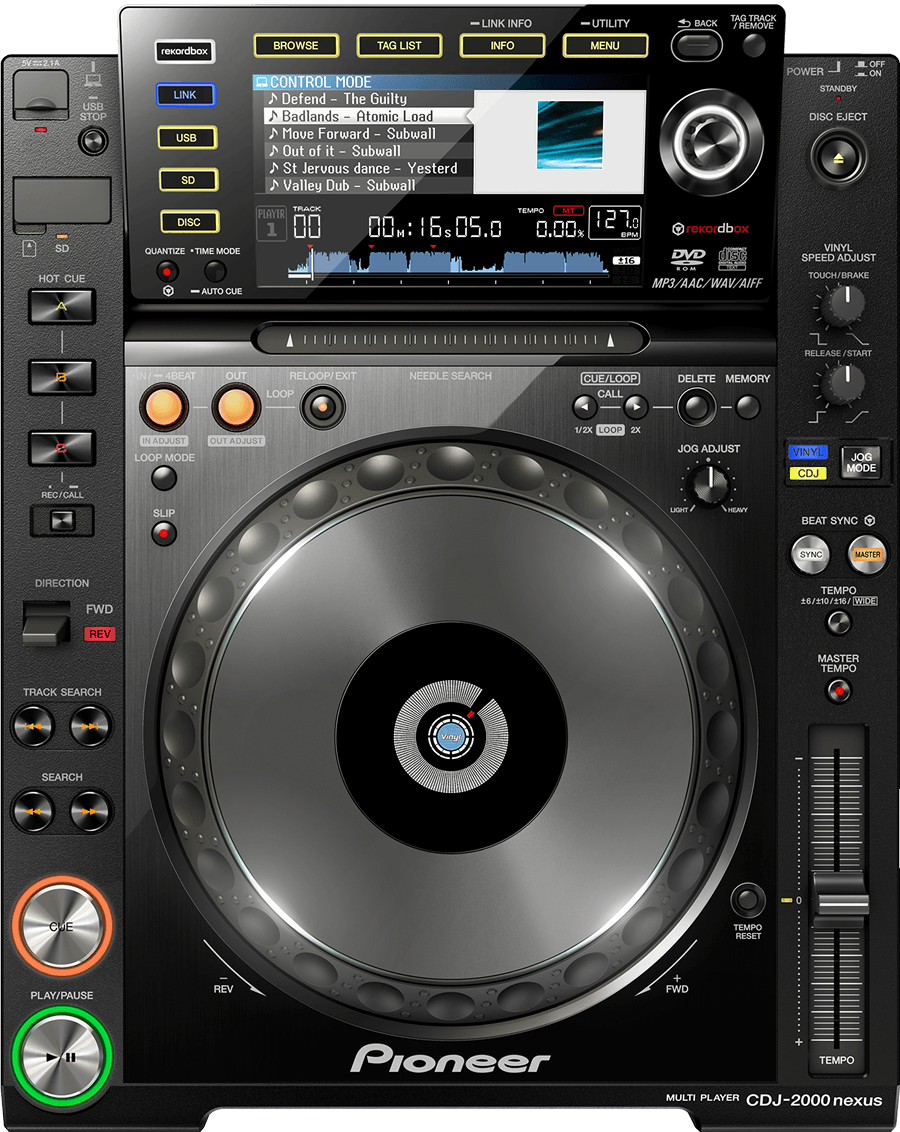 Pioneer DJ CDJ-2000Nexus